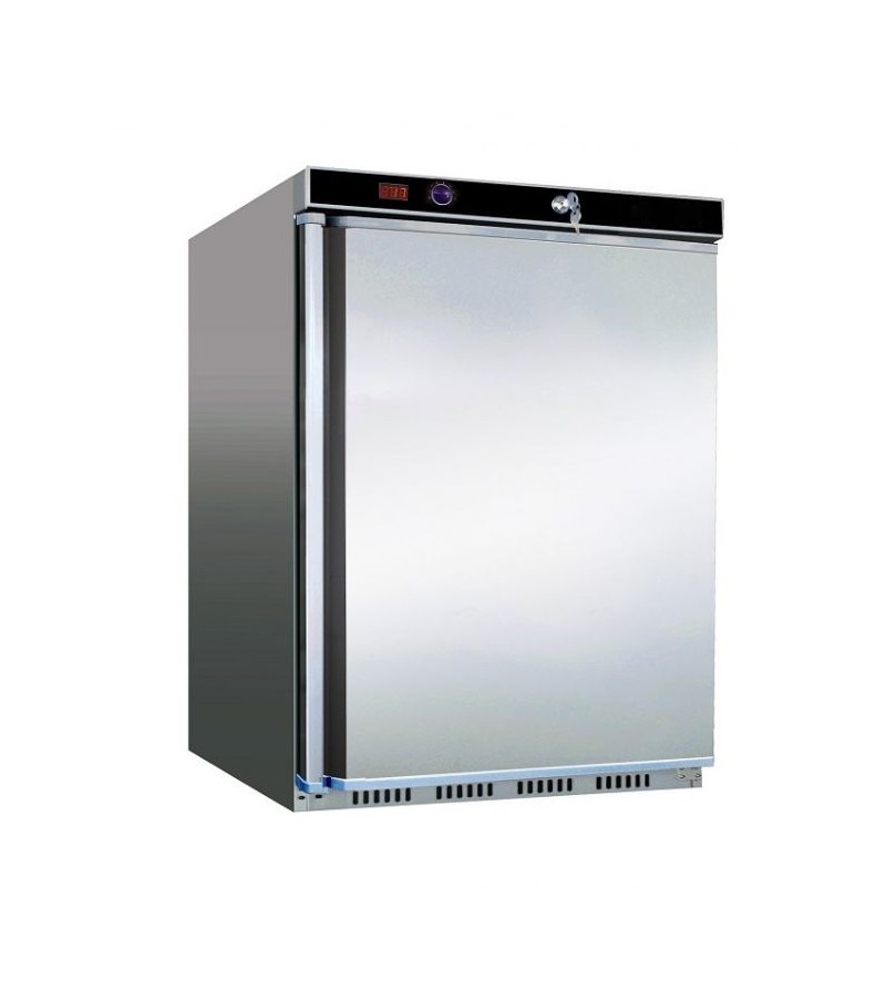 Armoire réfrigérée inox positive 1 porte vitrée