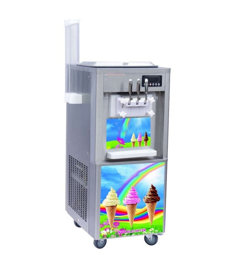 Machine à crème glacée dure Machine à crème glacée commerciale de bureau  Machine de fabrication de